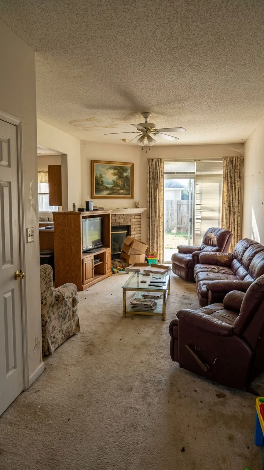Retro Living Room Refresh — before